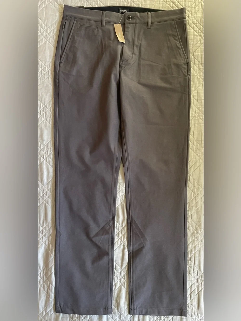 J.CREW 770 Straight-fit tech pant in Atlantic Slate Size 33 NWT $128 CH697